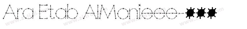 Ara Etab AlMonieee字体转换
